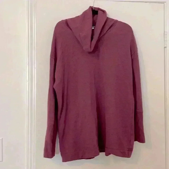 Ava & Viv Cowl Neck Sweater Purple Size X - Picture 1 of 5